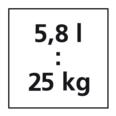 egység 3 mm 5 mm Habarcsosztály MSZ EN 998-1 CS III Habarcsosztály DIN V 18550 P II Szilárdhabarcs-sűrűség