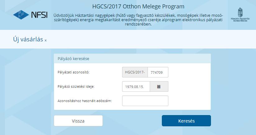 II. A Beváltás folyamata A BEVÁLTÁS gombra kattintva nyílik lehetőség a támogatásban részesített pályázatokhoz tartozó Támogatói Okiratok beváltására. 1.