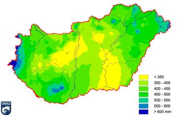 /átlag (mm) 2010: 644/1517/938