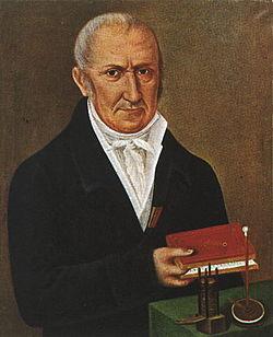 Egyenáramú áramforrás előállítása : Volta, Galvani Alessandro Volta (1745 1827) Itália a Paviai egyetem fizika professzora, majd rektora, Galvani barátja.