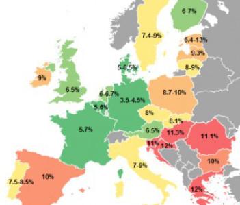 A tőkeköltség szerepe PV termelés költsége Németoszág Magyarország Görögország Tőkeköltség, % 4% 11,3% 12% Éves kihasználtság, % 9,9% 11,4% 15%
