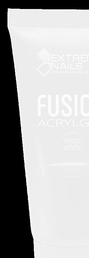 AKRIL ZSELÉ FUSION ACRYL GEL 17 FUSION ACRYL GEL CLEAR Forradalmi újdonság a szakmában! A porcelán és az építő zselé alapanyagok egyesüléséből jött létre a FUSION ACRYL GEL.