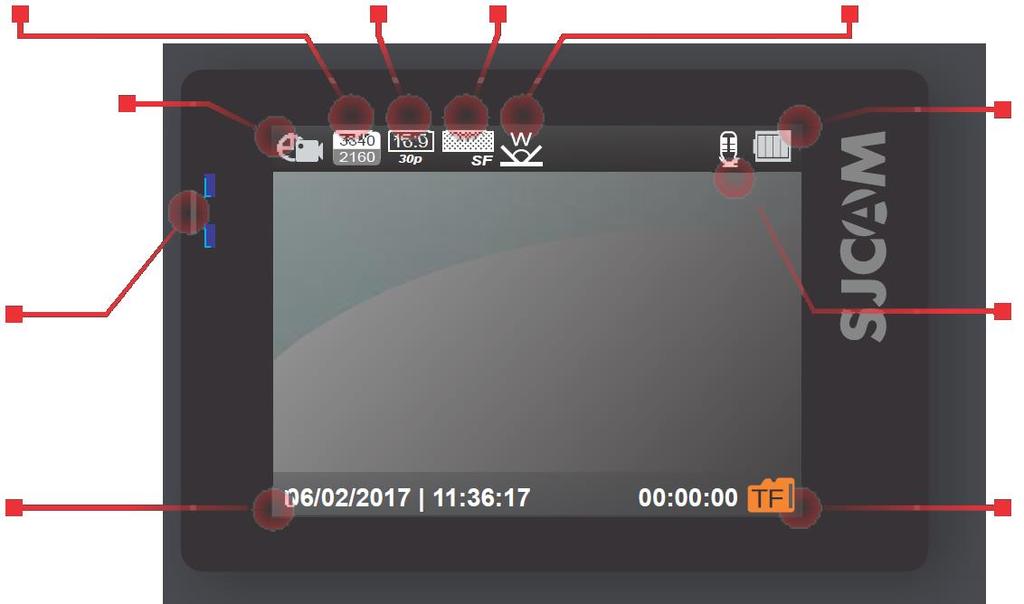 Töltse le a legújabb firmwaret a gyártó oldaláról (www.sjcamhd.com / Support). Másolja az állományt a memóriakártyára.