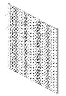 06 20 254 1419 Perforált fal készlet Szélesség: 800 mm Magasság: 1000 mm 11 118 Ft Magasság: