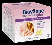 Tavaszi kiemelt akciók Biovanne Plus szépségvitamin kapszula, 90 db Szépségvitamin a haj, bőr és köröm egészségéért.