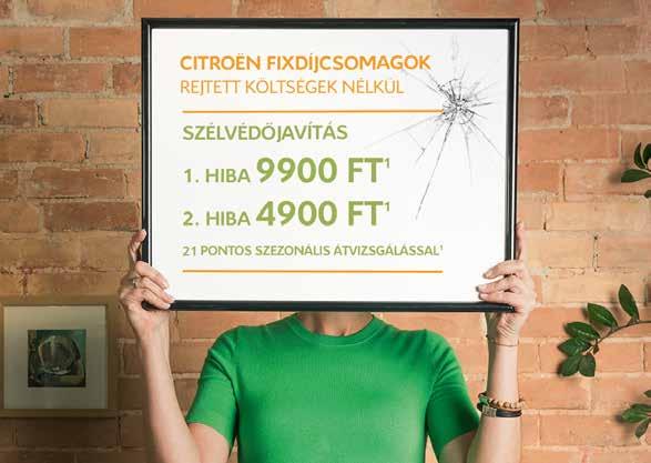 Az akciós kedvezmény csak eredeti gyári pollenszűrőkre vehető igénybe, kizárólag az akcióban részt vevő, magyarországi Citroën-márkaszervizekben (ezek listája megtalálható a www.citroen.