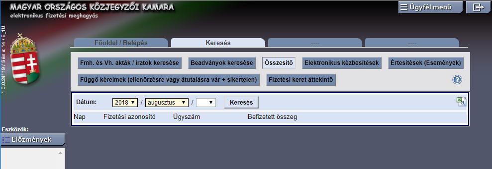 17 VI.2.3. Amennyiben az ügyfél a számla iránti igényét nem jelzi a VI.1.1. pontban felsorolt kérelem, illetve nyilatkozat rögzítéséig (feltöltéséig), ezt követően kizárólag a nyilatkozat vagy