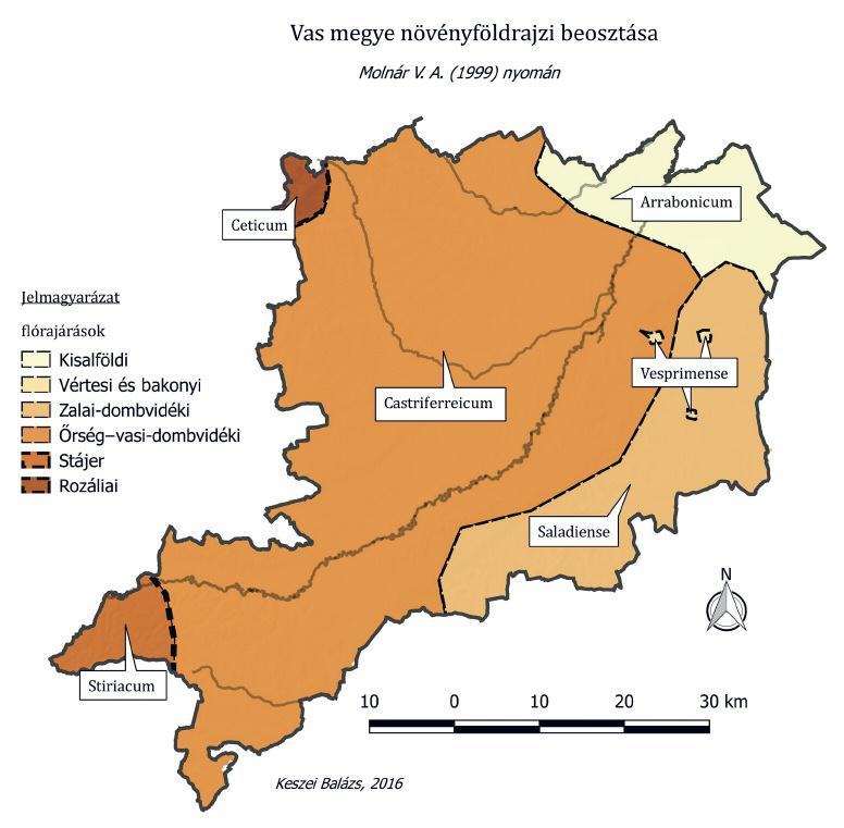 ritka előfordulású szubmediterrán flóraelem vas