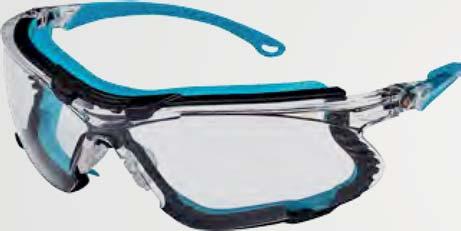 300 LENCSÉK SZÍNE CULOARE LENTILE: Rendkívül könnyű védőszemüveg kivehető TPR betéttel.