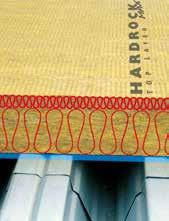 LAPOSTETŐ /FI/ Lapostető hőszigetelések projekttermékek Hardrock MAX Inhomogén (duplarétegű) lapostető hőszigetelő lemez Hardrock MAX Az egyenes rétegrendű, nem jható, egyhéjú lapostetők inhomogén