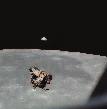 A jellegzetes alakú Észak-Amerika-köd a Hattyú csillagképben A Holdra szálló Apollo-11 legénysége.