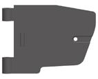 lackiert / Coal part coated / Bevonatos indigó TS -