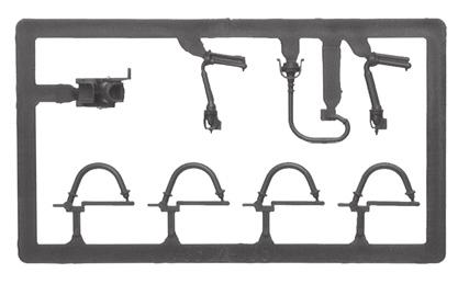 Festett panel készle Steckteilesatz / Part