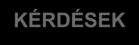 KÉRDÉSEK Kérdését írásban is elküldheti a
