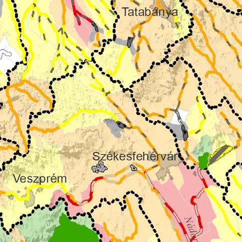 TALAJTANI ADOTTSÁGOK A település belterületétől északkeletre a réti, illetve lápos réti talaj jellemző, melyek talajértékszáma 50 60, illetve 30 40.
