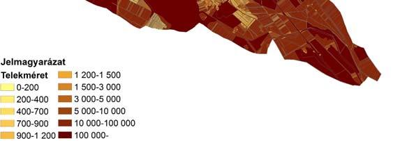 Kertes mezőgazdasági terület Vízgazdálkodási területek Folyóvizek, állóvizek medre és parti sávja Közcélú nyílt csatorna Vízbeszerzési terület A hatályos terven kijelölt beépítésre szánt területek