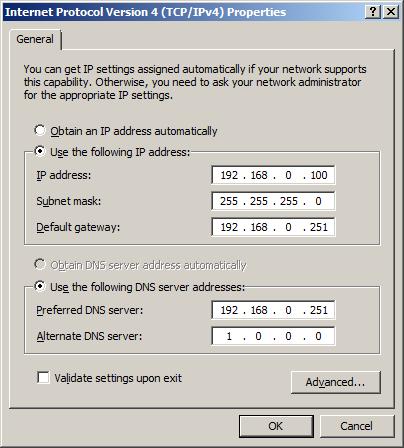 lépés: Konfigurálja a IP-cím, Alhálózati maszk, Átjáró és DNS lehetőséget a kivetítőn (Hálózat: LAN Settings). IP-cím Alhálózati maszk Átjáró DNS 3.