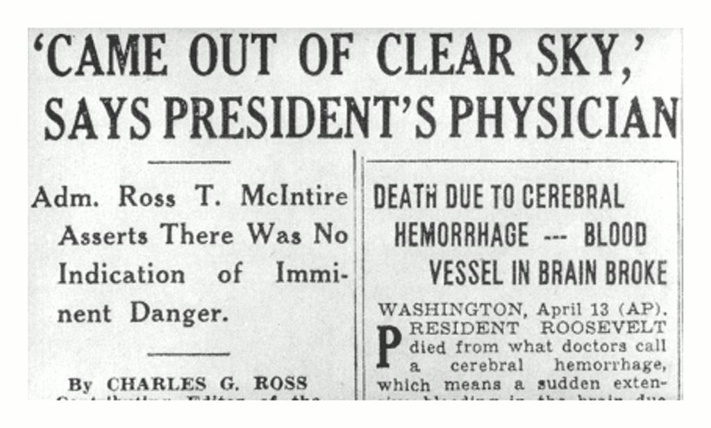 F. D. Roosevelt vérnyomása 1935-45 között Messerli, FH, NEJM, 332:1038-1039, 1995 Vérnyomás (Hgmm) 350 300 250 200 150