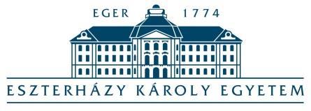 fejlesztése az Eszterházy Károly Egyetemen DUÁLIS KÉPZÉS