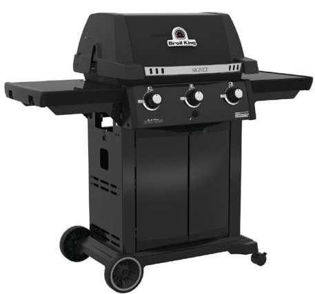 Signet 320 Back Edition grillsütő, ajándék prémium grill takaróval, Softcare BBQ tisztítóval, fekete színű Grill alátét szőnyeggel 339 000 Ft Az egyik legnépszerűbb gázgrill, a Broil King családon