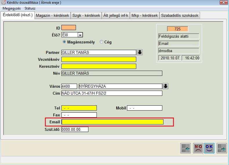 Szerviz riportra feltehető új fix megjegyzés CRM modulból nyomtatható kötelező szervizbehívó riportra feltehető 2 új szabadon szerkeszthető megjegyzés mező.