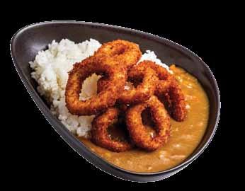 110 Ft Japán curry párolt rizzsel és bundázott rákválogatással 3.