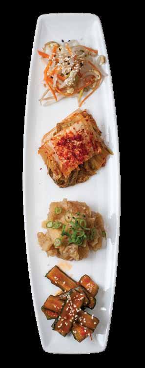 Banchan Koret ek Zöldsaláta levél