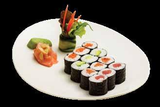 Sushi valogatas Sushi valogatas Kiyoko 3 lazac maki, 3