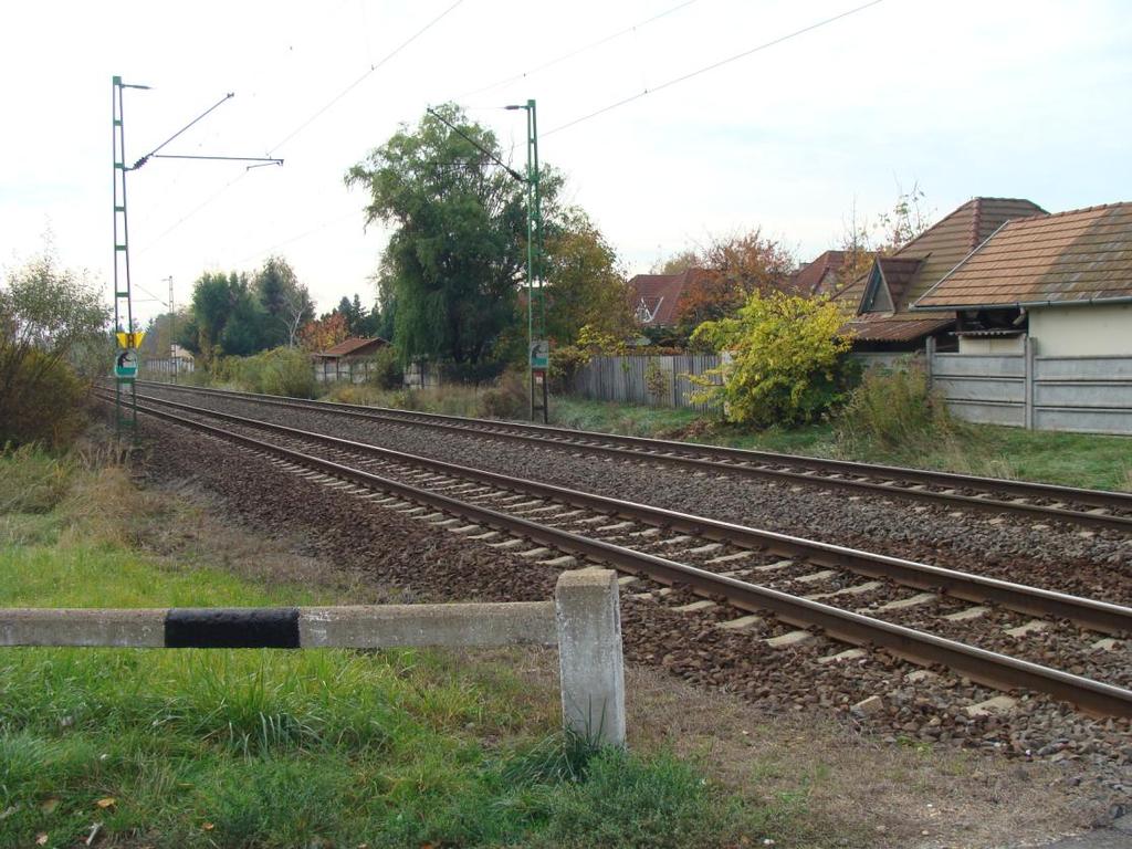 1.8 Az infrastruktúra leírása 1.8.1 Vasúti pálya A Budapest (Rákos) - Újszász - Szolnok, a 120a számú, kétvágányú, villamosított vasútvonal. A magyar és az európai törzshálózat tagja, a IV.