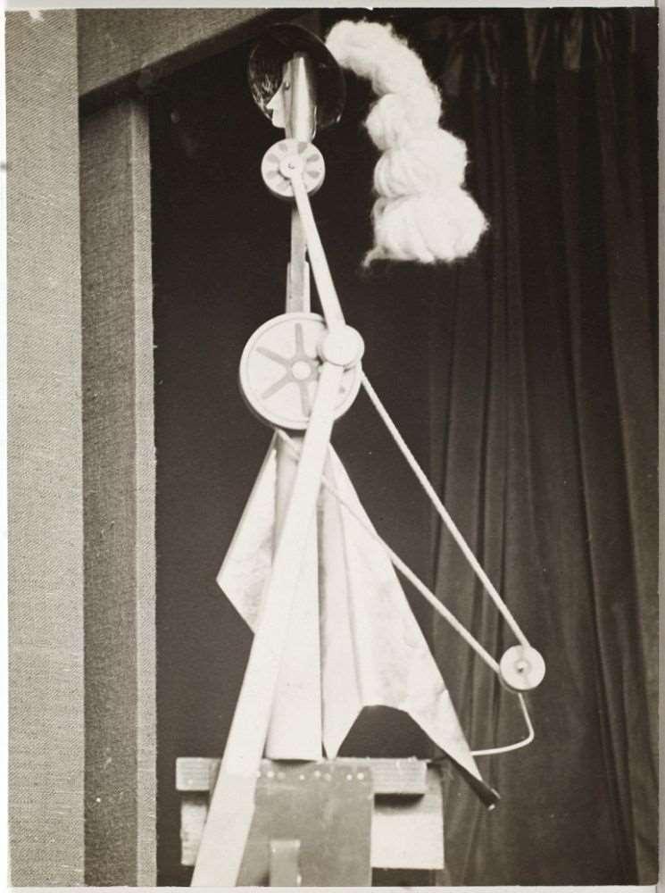 készült bábfigurák, 1930-1933 (4 darab fénykép, a fényképek mérete