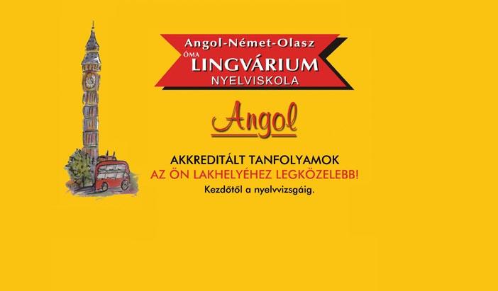 Angol nyelvtanfolyam OMA LINGVÁRIUM tanfolyama Junior és felnőtt csoportok Kezdő szinttől a nyelvvizsgáig Időpontok: hétfő 11.00-13.00 kedd 8.30-10.30, 11.00-13.00 csütörtök 8.30-10.30 Első foglalkozás: szeptember 14.