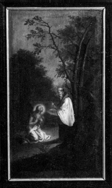 számú lapja szolgált mintaképül, és Trieri Simeon remetét ábrázolja (13 14. kép). 22 Simeon szerzetes volt egy sínai-hegyi kolostorban, de remeteként, egyedül szeretett volna élni.