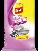 DOMET Nedves Törlőkendő Konyhai 40 /csomag Domet Univerzális Nitril kesztyű 10 L 