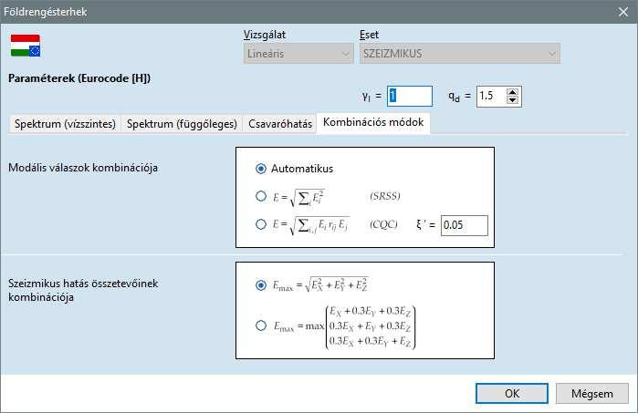 72 Az Automatikus lehetőség választása esetén a program a rezgésvizsgálat eredményei alapján automatikusan eldönti, hogy szükséges-e a CQC módszer alkalmazása.