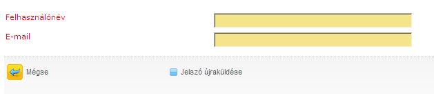 A bevitt adatok közül vagy a felhasználónév vagy a jelszó nem megfelelő. A kis négyzetre kattintva visszatérhet a bejelentkező felületre.