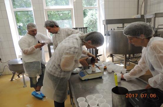 került sor, Külön gyakorlati bemutatás történt a különböző szintenyészetekkel (kultúrával) készített