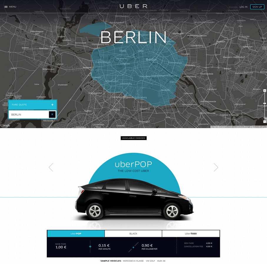 AZ ÁR ÉS A TERMÉK Taxi Berlin Carsharing Berlin