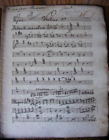 15. kép: Bräuer Ferenc: Missa in D o 16.