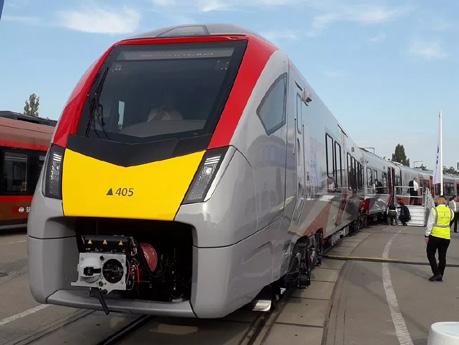 A Berlinben bemutatott Mälartåg vonat 105 méter hoszszú, 200 km/h sebességgel közlekedhet.