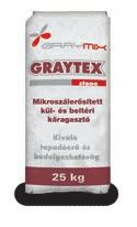 Bekeverési arány: ~6-8 liter tiszta víz / 25 kg por (1 zsák) Anyagszükséglet* kiadósság kiszerelés ár ~3-4kg/m 2 ragasztáshoz, ~3-4kg/m 2 tapaszoláshoz ~4 m 2 /zsák 25kg/zsák 1050kg/raklap, 42