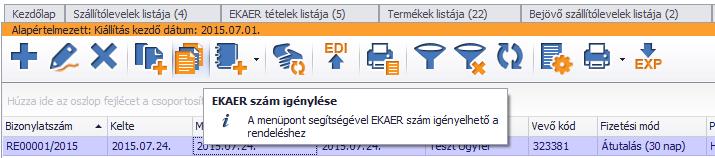 A súlyok kezelése már 3 tizedes jegyig történik, illetve az 1 kg-nál kisebbek sincsenek felkerekítve (Ez változás a korábbiakhoz képest, amikor is fel kellett kerekíteni). 9.