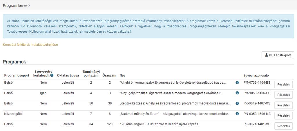 Keresési feltételek az alábbiak lehetnek: Útmutató a 2018.