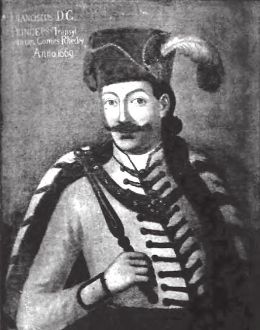 história A Rhédeyek Váradon (8.) Ifj. Rhédey Ferenc erdélyi fejedelem Mindössze két hónapig, 1657. november 2. és 1658. január 9. között ült Erdély trónján, azt is kényszerűségből tette.