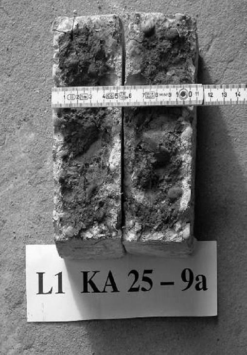 fénykép. L15 jelû hámlasztott próbatest (lás1.