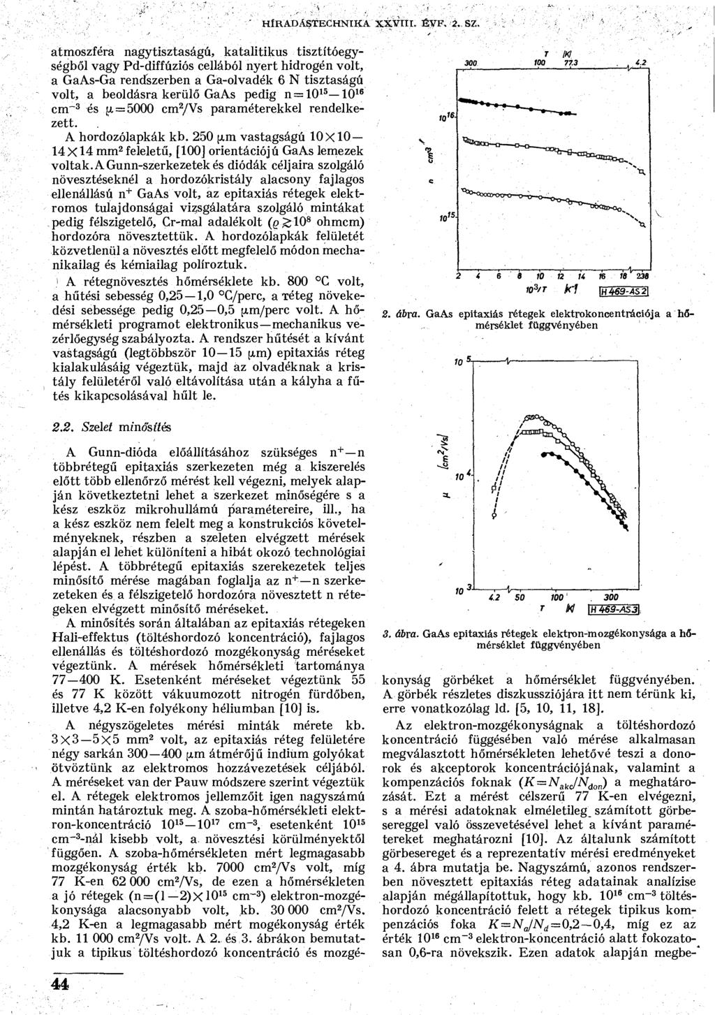 HÍRADÁSTECHNIKA XXVIII. ÉVF. 2. SZ.