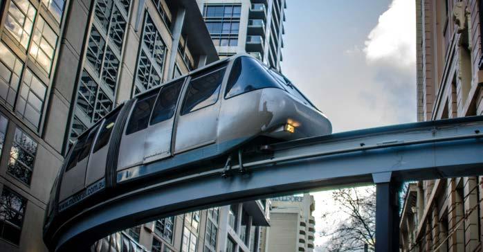 Különleges, de a valóságban korlátoltan használható vasúti megoldás a monorail, azaz az egysínű vasút. Az egyetlen sín ötletének az alapját a vontatóellenállás csökkentése képezte.