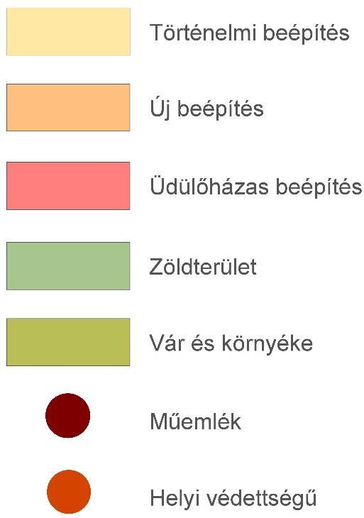 ELTÉRŐ KARAKTERŰ TELEPÜLÉSRÉSZEK 4 DÖBRÖNTÉN Döbrönte fizikailag jól elhatárolhatóan, három részre osztható. A legészakibb, a történelmi beépítésű Ódöbrönte, közel az egykori Kisganna határához.