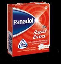 Panadol Rapid Extra 500 mg/65mg filmtabletta, 24 db 1529 Ft 230 Ft 54,1 Ft/db 1299 Ft EP*