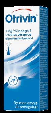 Gyermekeknél orrszívás előtt fellazítja a váladékot. Richter Gedeon Nyrt., Gyógyszerbiztonsági Oszt.: 505-70-32 drugsafety@richter.