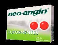 Neo-angin cukormentes szopogató tabletta, 24 db A szájüreg és a torok nyálkahártya jellegzetes tünetekkel - pl.